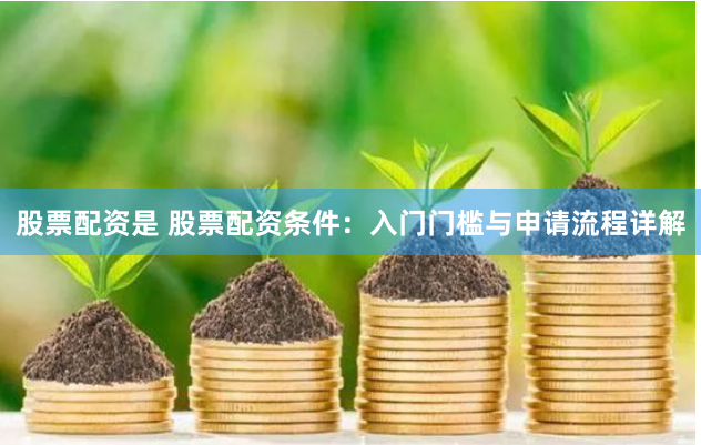 股票配资是 股票配资条件：入门门槛与申请流程详解